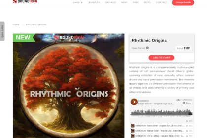 Soundiron Rhythmic Origins - 73 Concert Drums & Hand Percussion for Kontakt