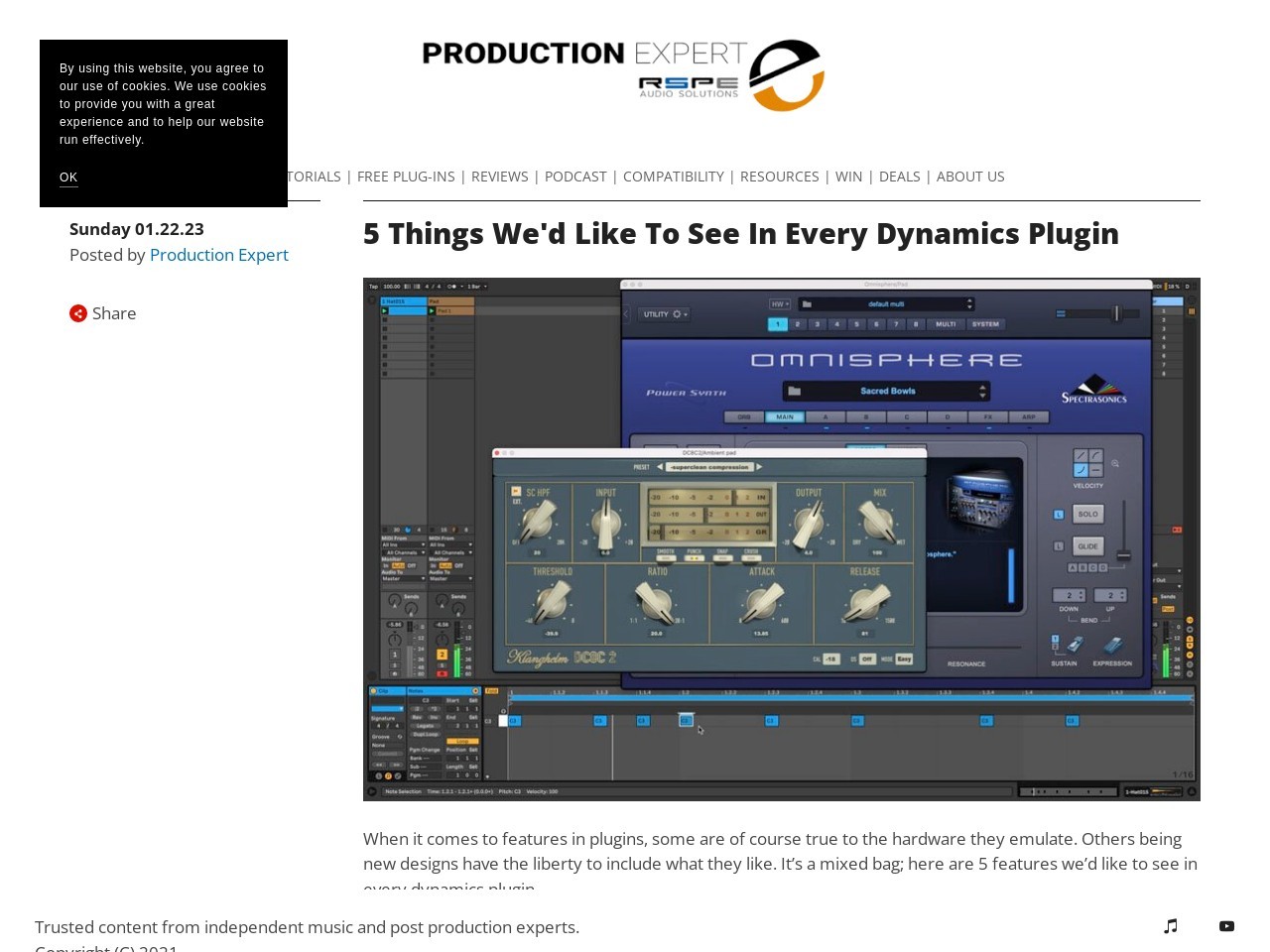 5 Things We'd Like To See In Every Dynamics Plugin | Production Expert
