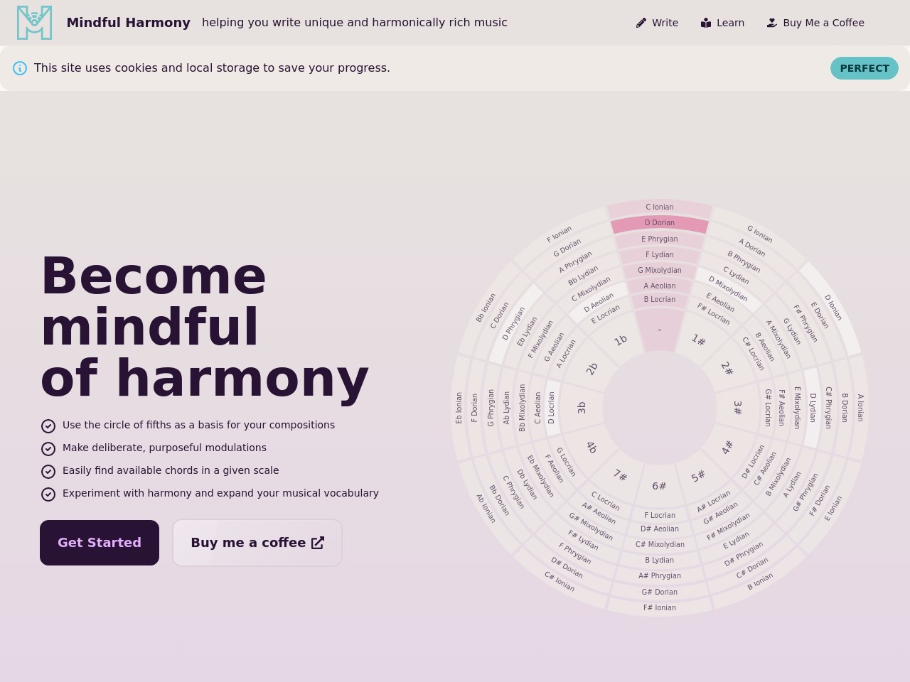 Mindful Harmony - Write Unique And Harmonically Rich Music