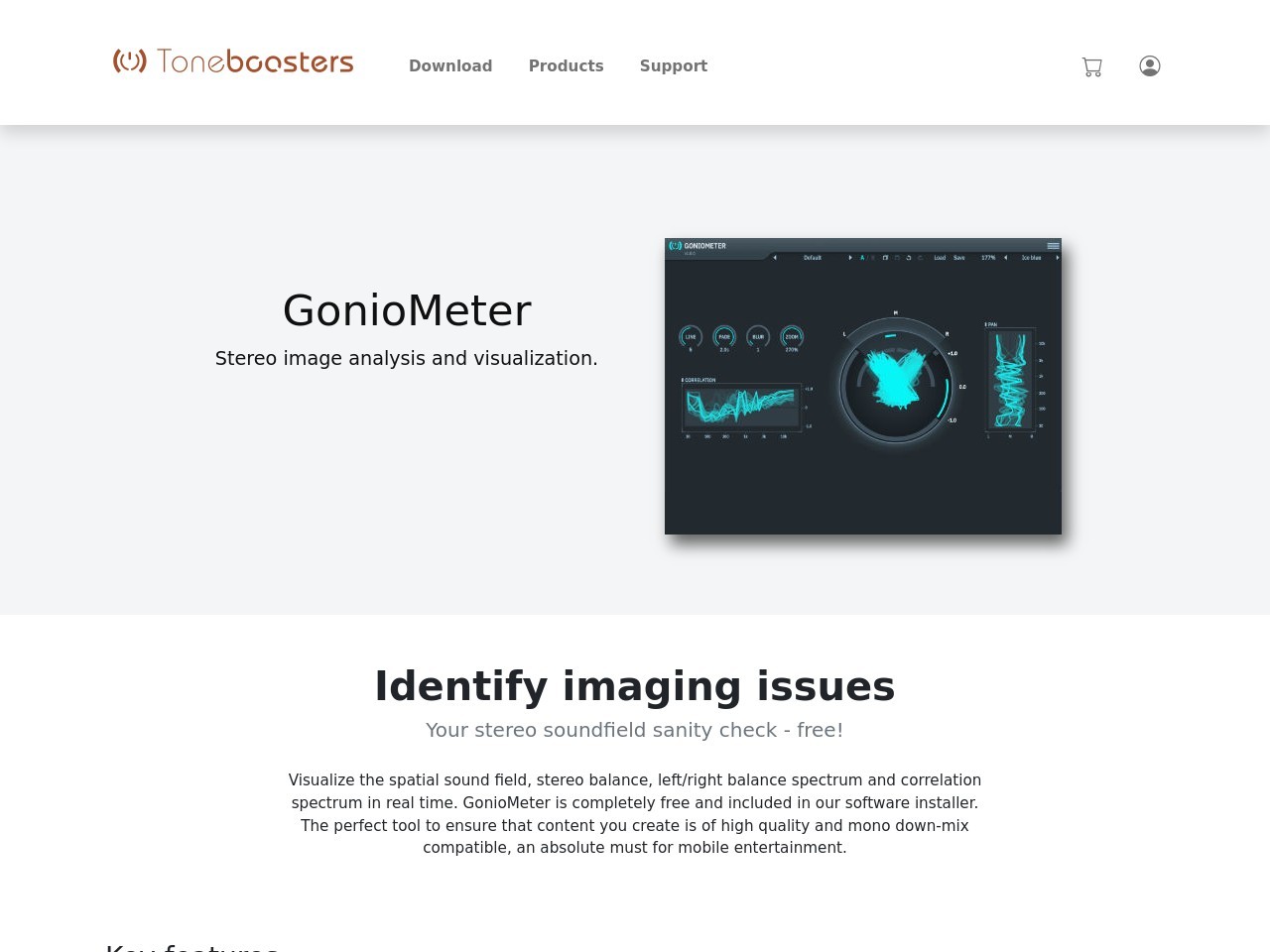 ToneBoosters | Audio Plug-ins | GonioMeter (free!)