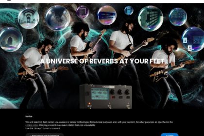 Reverb - MOD Audio website