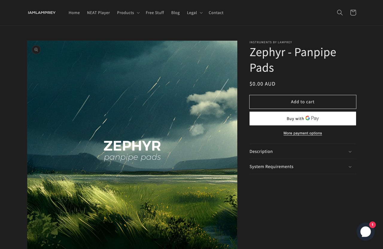 Zephyr - Panpipe Pads – Instruments By Lamprey