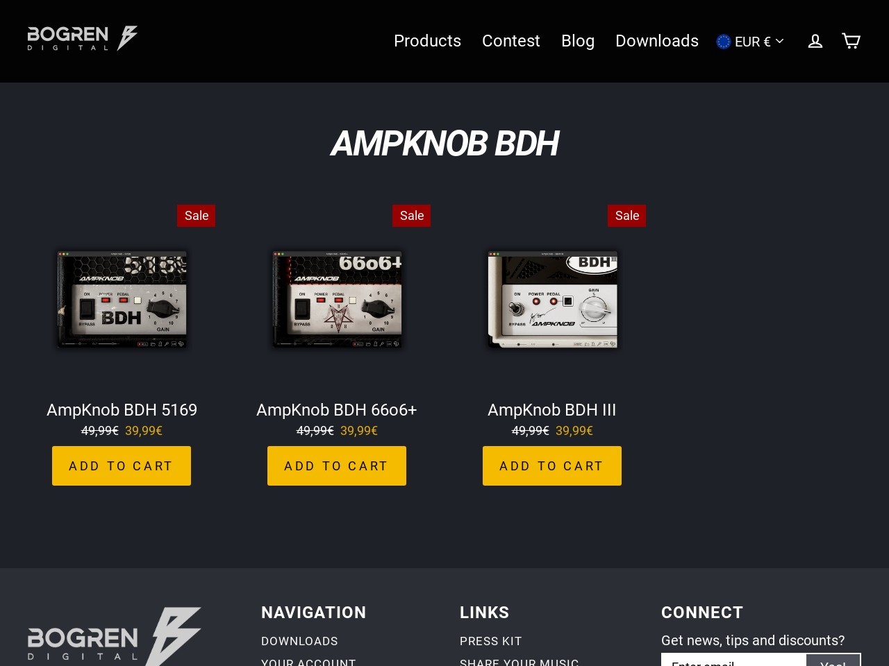 AmpKnob BDH – Bogren Digital