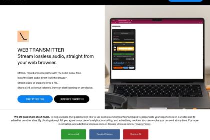 Web Transmitter | Stream Lossless Audio From Your Browser