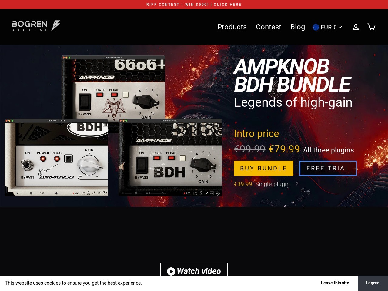 AmpKnob BDH Bundle – Bogren Digital