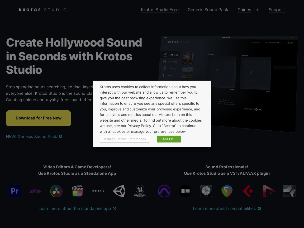 Krotos Studio - Create Hollywood Sound in Seconds