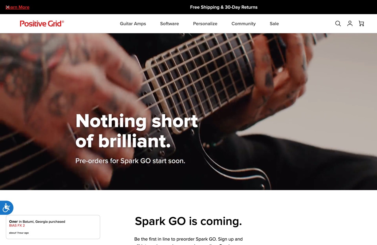 Spark GO – Positive Grid