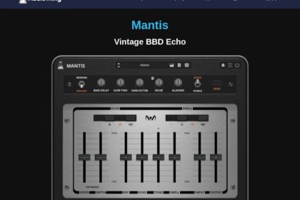 Mantis - Vintage BBD Echo / Delay Plugin - AudioThing