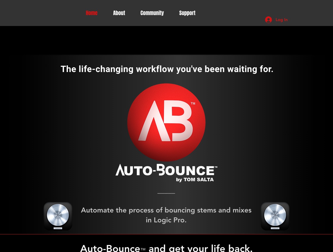 Auto-Bounce - Automate Stems and Mixes for Logic Pro
