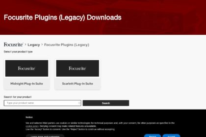 Focusrite Plugins (Legacy) | Focusrite Downloads