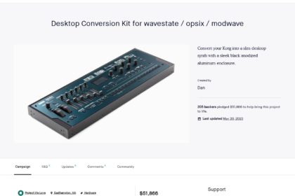 Desktop Conversion Kit for wavestate / opsix / modwave by Dan — Kickstarter