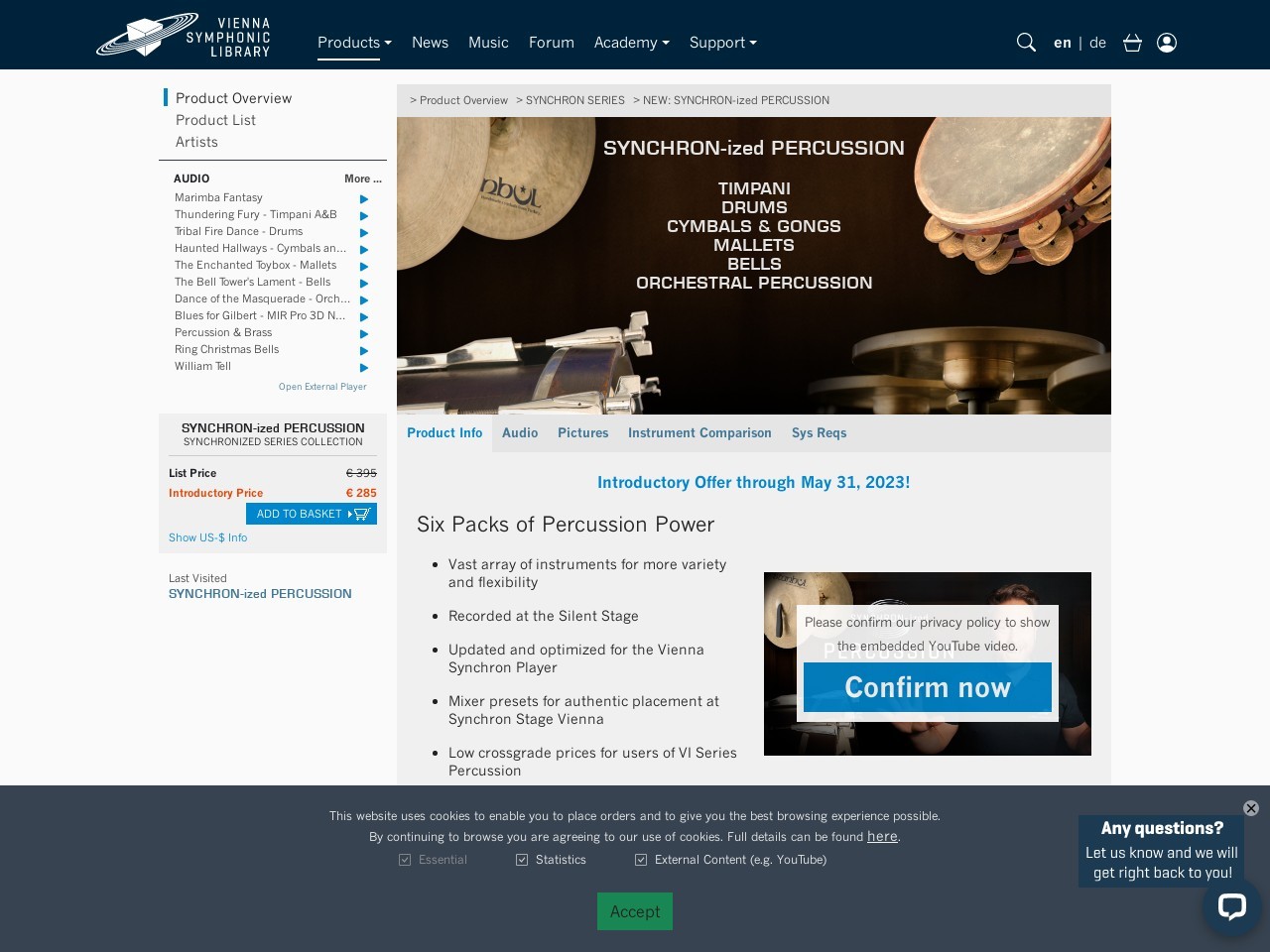 PERCUSSION - Vienna Symphonic Library