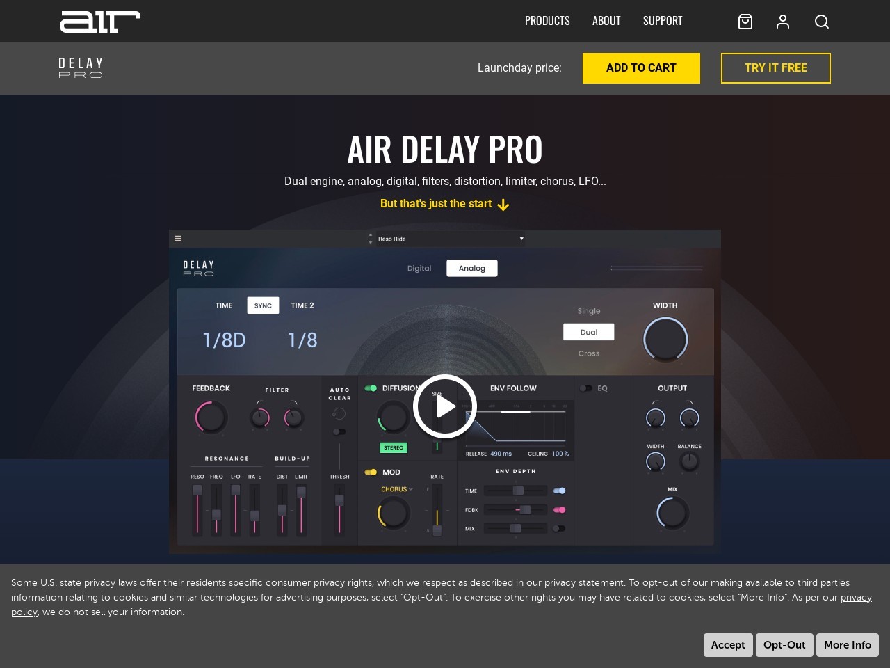 Delay Pro | AIR | Can Your Delay Plugin Do This?