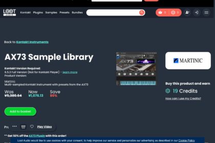 AX73 Sample Library | Kontakt | Loot Audio
