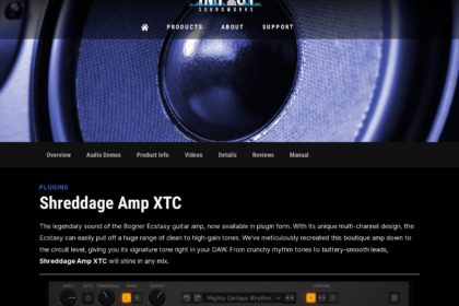 Shreddage Amp XTC (VST, AU, AAX Plugin) by Impact Soundworks