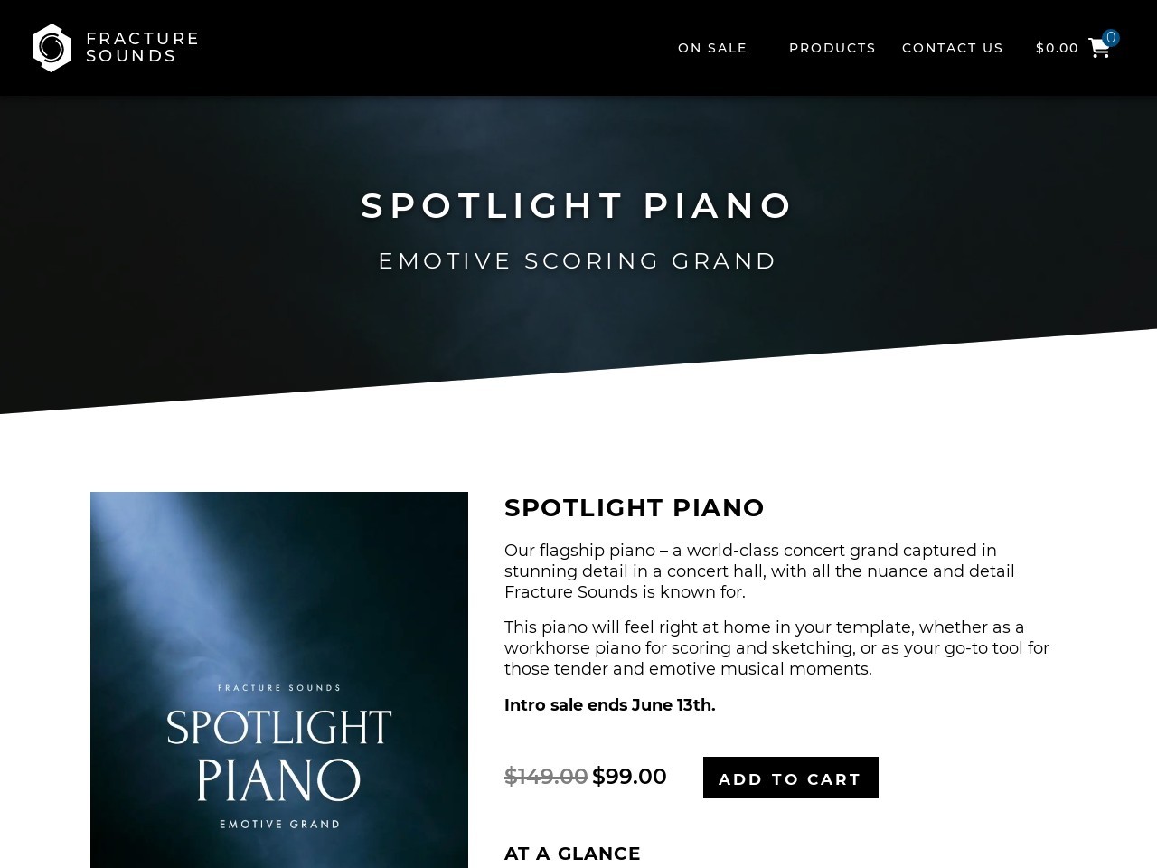 Spotlight Piano - Fracture Sounds