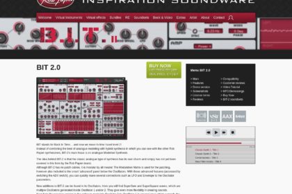 Rob Papen BIT 2.0 virtual synthesizer
