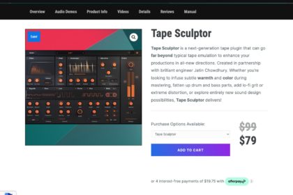 Impact Soundworks Tape Sculptor Plugin (VST, AU, AAX)
