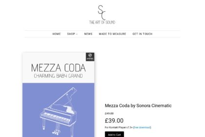 Mezza Coda by Sonora Cinematic - Charming Baby Grand For Kontakt