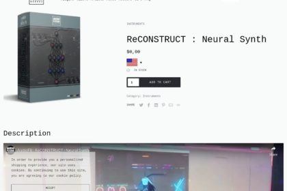 ReCONSTRUCT : Neural Synth – AudioFB