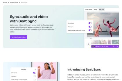 Beat Sync - Auto Sync Audio and Video Online | Canva