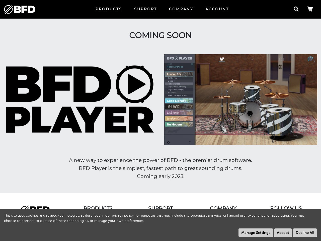 Drum Software BFD Player