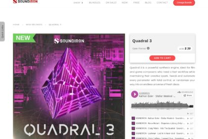 Soundiron Quadral 3 - morphing synthesizer engine for Kontakt