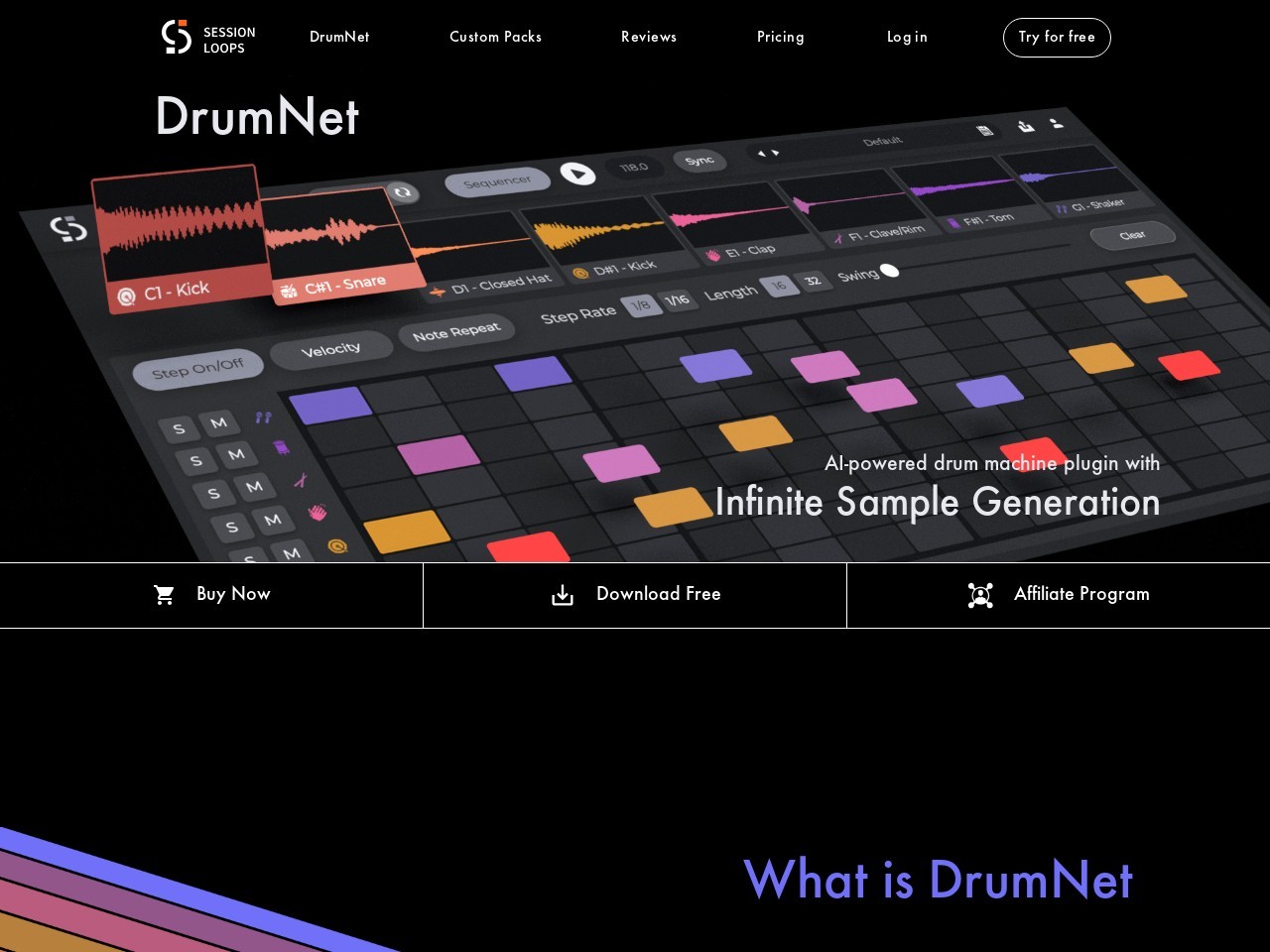 DrumNet - Create and own the world's most unique drum samples using artificial intelligence | Session Loops