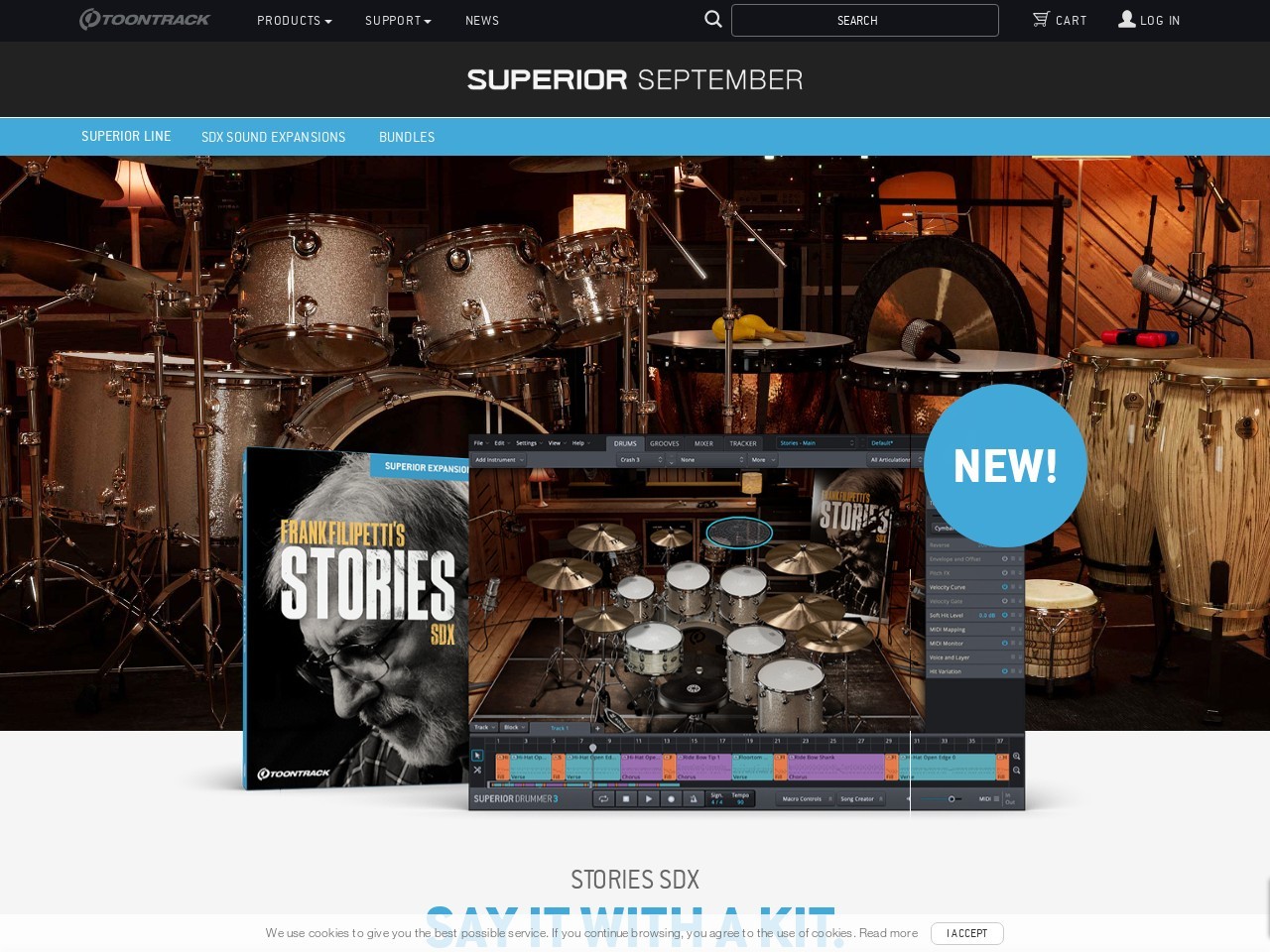 Stories SDX | Toontrack