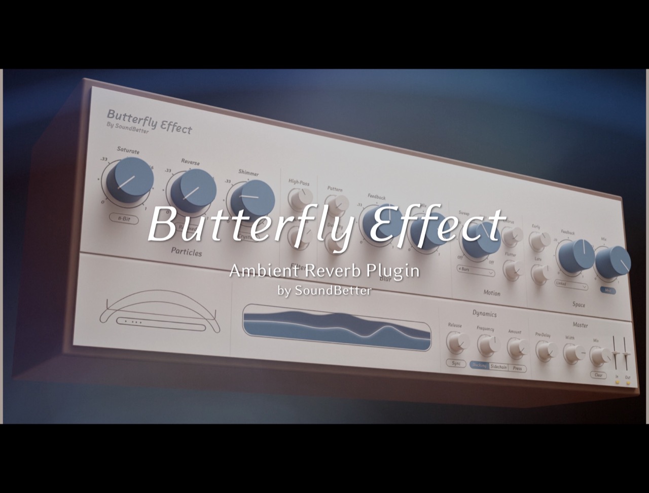 Butterfly Effect - Ambient Reverb Plugin by SoundBetter