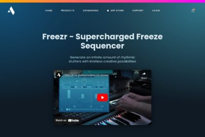 FREEZR by Audiomodern | Supercharged Freeze Sequencer