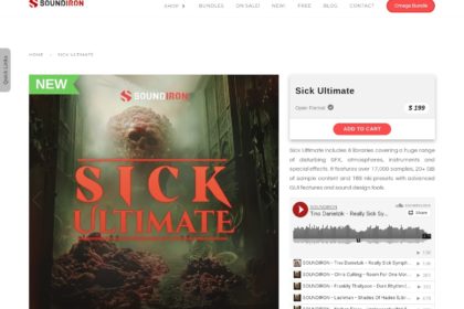 Soundiron Sick Ultimate - Horror instrument & SFX collection for Kontakt