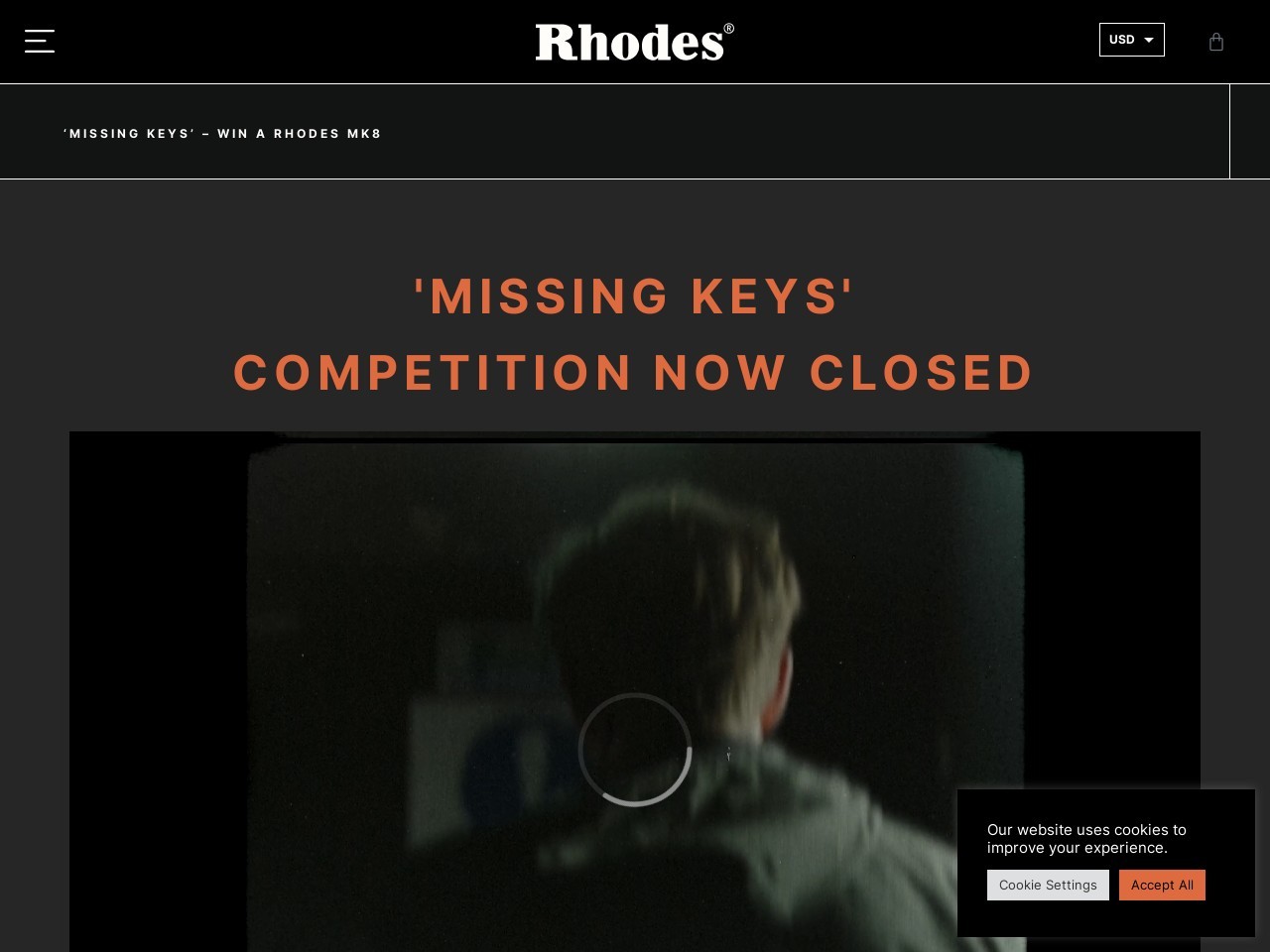 'Missing Keys' - Win a Rhodes MK8 - Rhodes Music