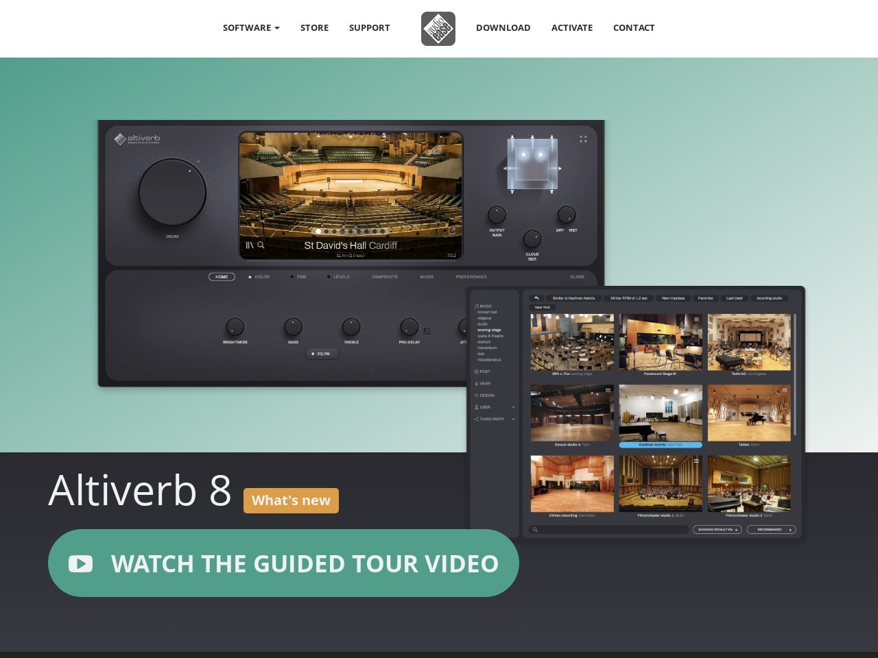 Altiverb the original convolution reverb plug-in for music and post by Audio Ease
