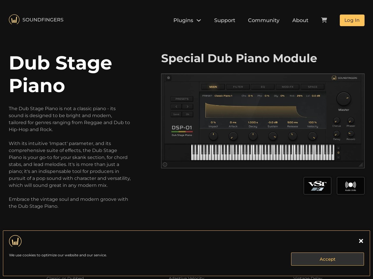 Dub Stage Piano - SoundFingers