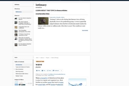 Intimacy | acoustics | Britannica