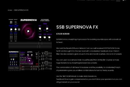 SUPERNOVA FX — Synthesizer-Studio-Berlin