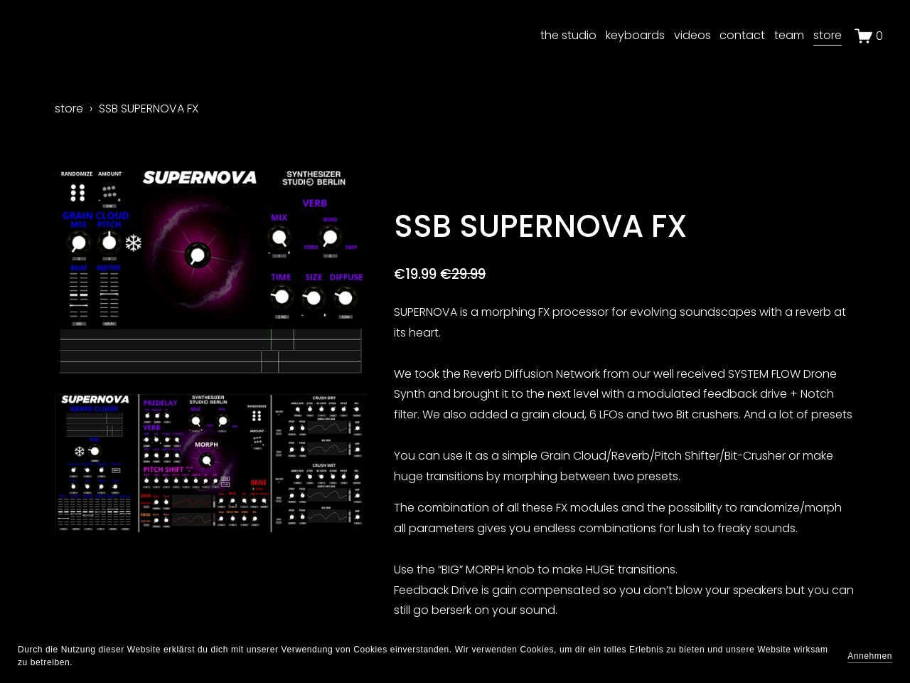 SUPERNOVA FX — Synthesizer-Studio-Berlin