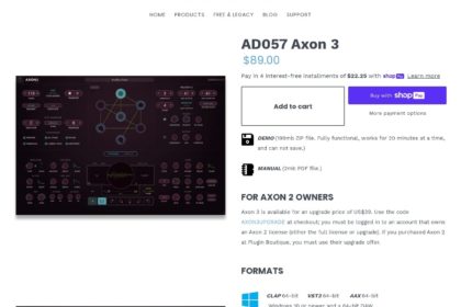 AD057 Axon 3 – Audio Damage