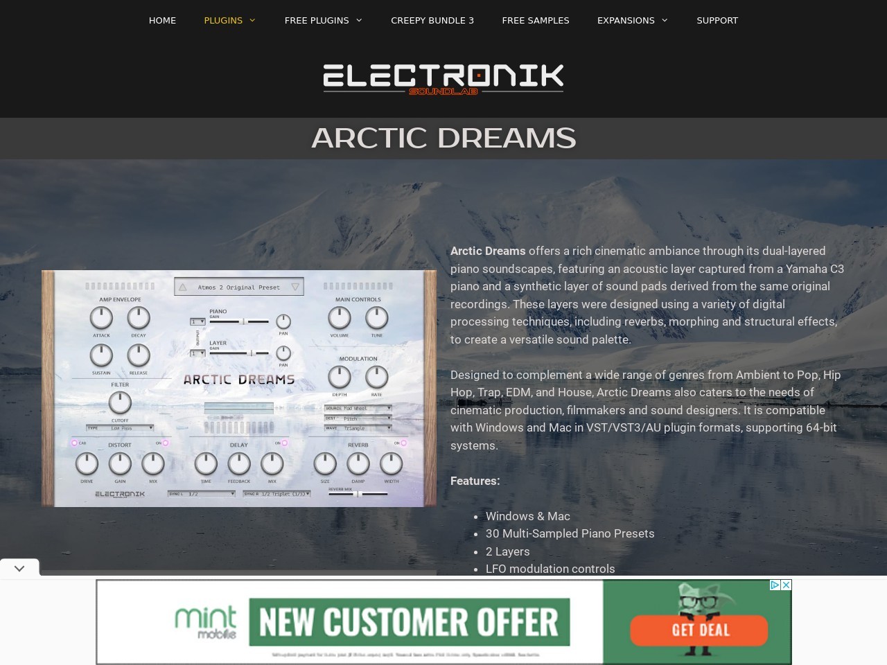 ARTIC DREAMS - Electronik Sound Lab