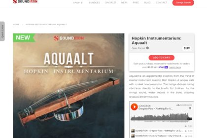 Soundiron Aquaalt - Custom Water Lute samples for Kontakt