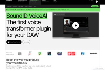 SoundID VoiceAI - The first AI voice transformer plugin