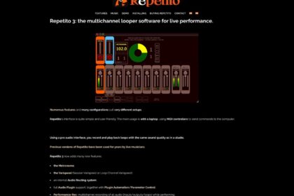 Repetito | The Multichannel Looper Software for Live Performance
