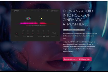 Scaper. Drop any Audio to Create Cinematic Atmospheres. | Sampleson