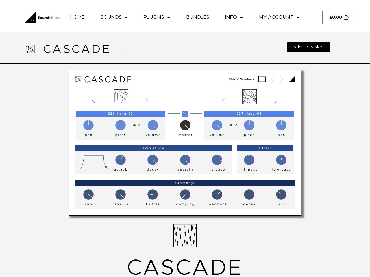 Cascade - Arrhythmic Atmospheric Instrument​ | SoundGhost