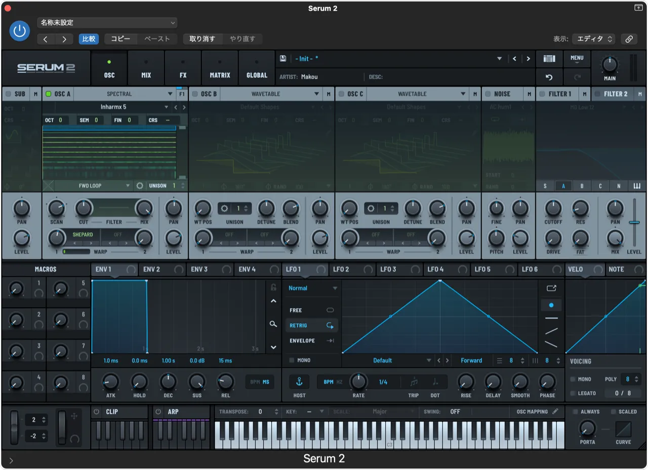 WARPにはSHEPARDを適用