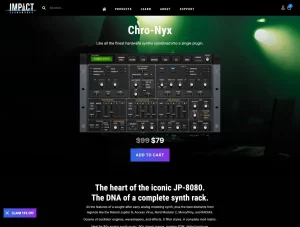 Chro-Nyx Virtual Analog Synth by Impact Soundworks (VST, AU, AAX)