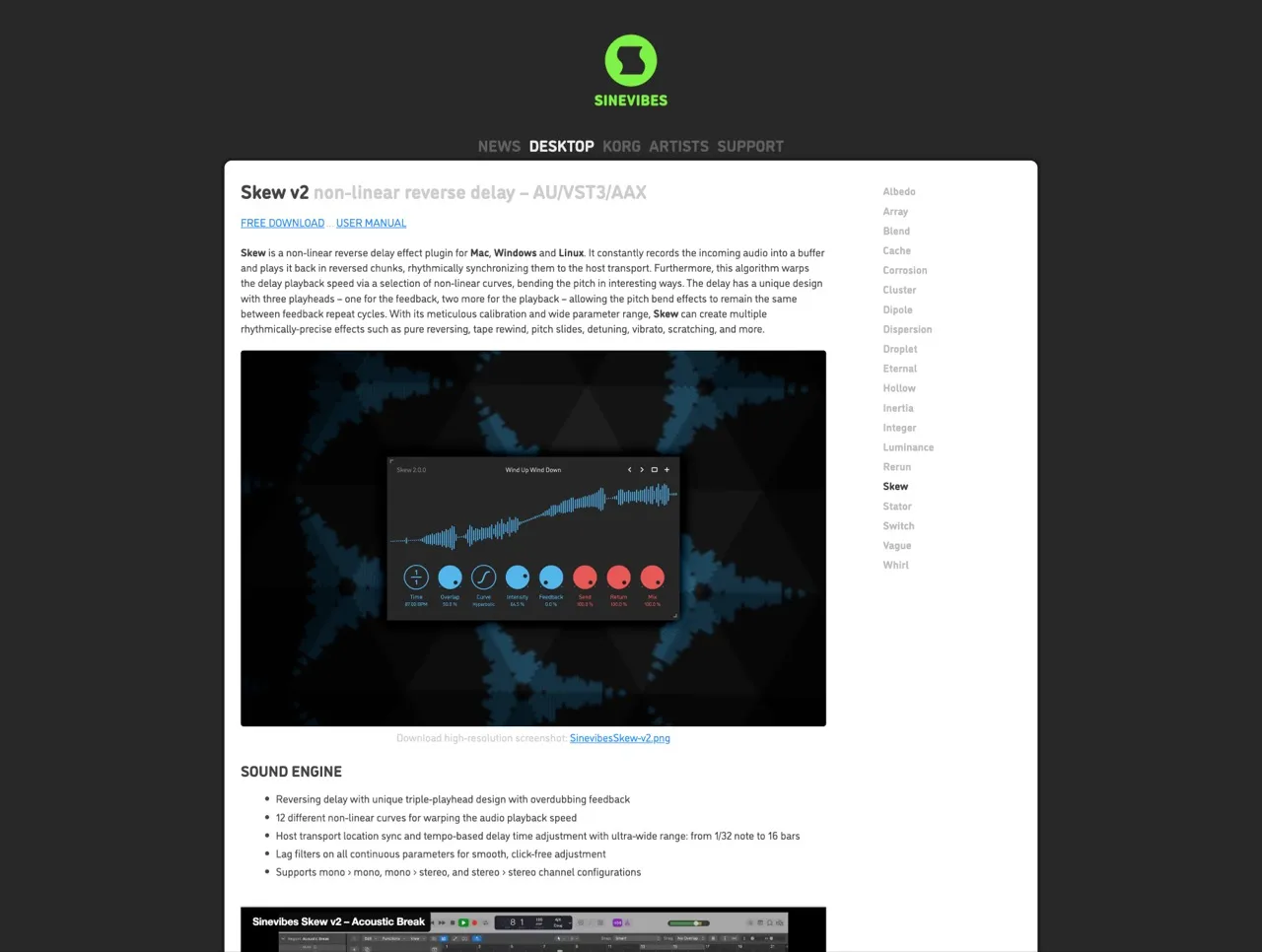 Skew - Sinevibes
