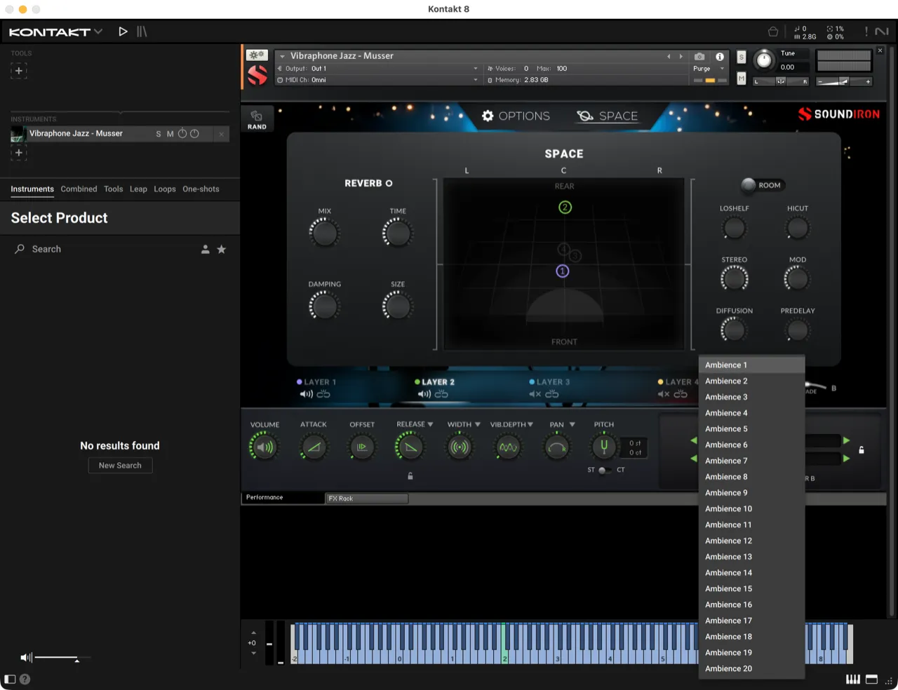 Soundiron Jazz Vibraphone - for Kontakt & Decent Sampler