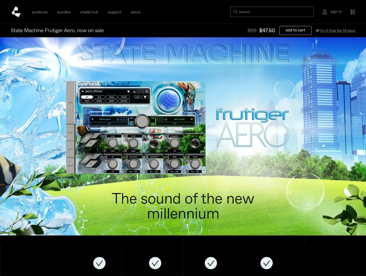 Cradle “State Machine Frutiger Aero”